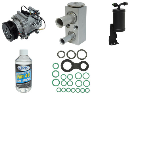 A/C Compressor Kit KT 4464 for 1995-2000 Chrysler/Dodge/Plymouth 2.4L 2.5L (Cirrus, Stratus, Breeze)