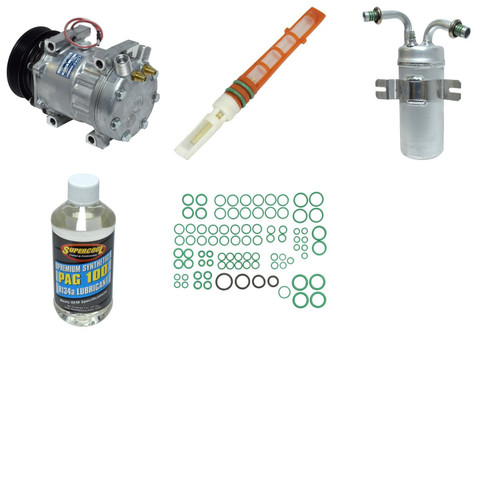 A/C Compressor Kit KT 4345 for 1988-1991 Ford 5.8L 4.9L (E-150 Econoline Club Wagon)