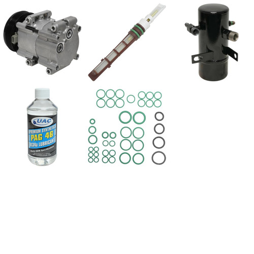 A/C Compressor Kit KT 5591 for 1996 Ford 5.8L 7.5L (F-350)