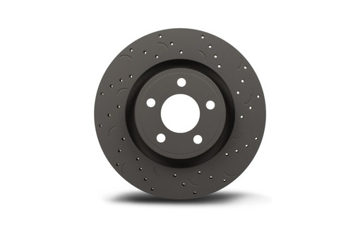 Hawk Talon Cross Drilled And Slotted Brake Rotors P/N HTC4201