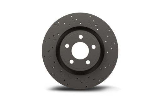 Hawk Talon Cross Drilled And Slotted Brake Rotors P/N HTC4852
