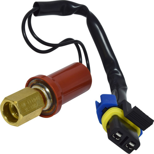 HVAC Pressure Switch SW 11194C for 1986-2008 Kenworth 10.0L 14.6L (C500, T400, T450, T600A)