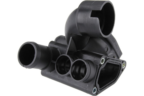 URO Parts Thermostat Housing 022121117C for 1999-2009 Audi/Volkswagen 3.2L 2.8L (A3 Quattro, TT Quattro, Eos, EuroVan)