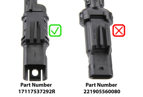 URO Parts EAC Temperature Sensor 17117537292R for 2007-2013 BMW (128i, 328i, 328i xDrive, 328xi)