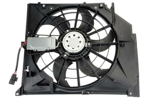 URO Parts Auxiliary Cooling Fan Assembly 17117561757 for 1999-2006 BMW (323Ci, 323i, 325Ci, 325i)