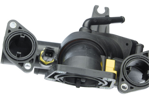 URO Parts Thermostat Assembly AJ811793 for 2003-2010 Jaguar 4.2L (S-Type, Vanden Plas, XF, XJ8)