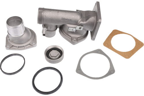 URO Parts Aluminum T-Stat Housing & /Cover Kit AJ82217KITPRM for 1997-2003 Jaguar (Vanden Plas, XJ8, XJR, XK8)
