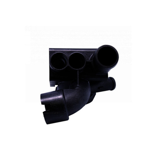 Vernet A hose flange that directs and distributes coolant through the engine WF0187