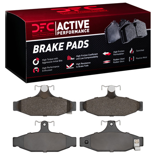 DFC Active Performance Pads 1115-0413-00