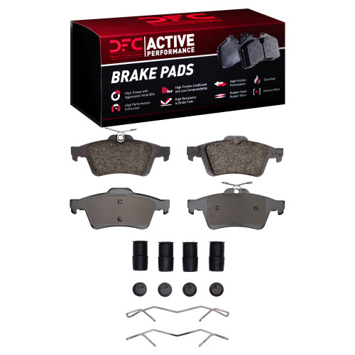 DFC Active Perform Pads and Hardware Kit 1115-1095-01
