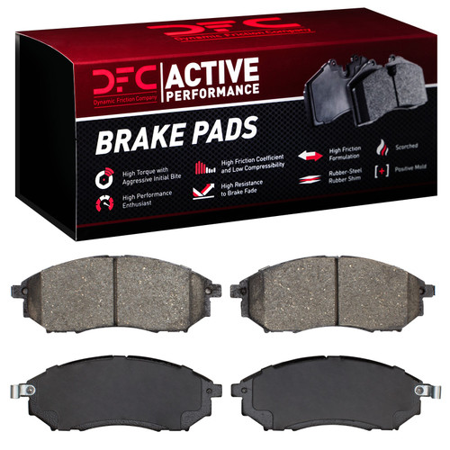 DFC Active Performance Pads 1115-0888-00