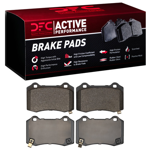 DFC Active Performance Pads - Low Metallic 1115-1053-00