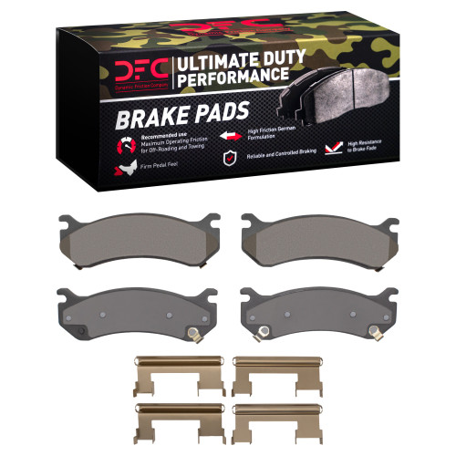 DFC Ultimate Duty Performance Brake Pads and Hardware Kit 1400-0785-01