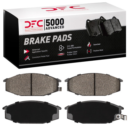 DFC 5000 Advanced Brake Pads - Semi Metallic 1551-0229-00