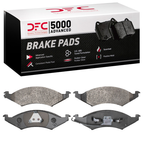 DFC 5000 Advanced Brake Pads - Semi Metallic 1551-0324-00