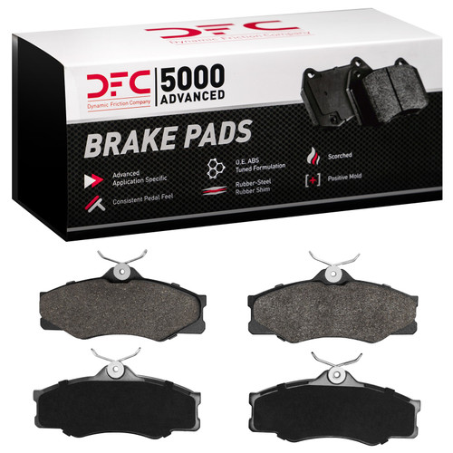 DFC 5000 Advanced Brake Pads - Semi Metallic 1551-0338-00