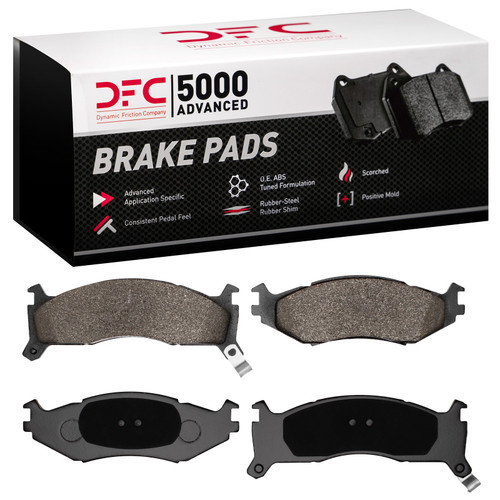 DFC 5000 Advanced Brake Pads - Semi Metallic 1551-0524-00