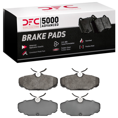 DFC 5000 Advanced Brake Pads - Semi Metallic 1551-0610-00