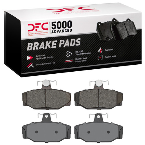 DFC 5000 Advanced Brake Pads - Low Metallic 1551-0391-00