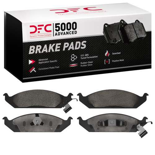 DFC 5000 Advanced Brake Pads - Semi Metallic 1551-0650-00