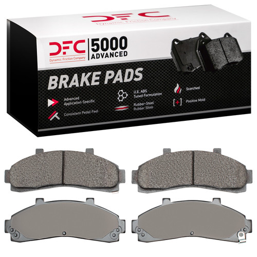 DFC 5000 Advanced Brake Pads - Semi Metallic 1551-0652-00