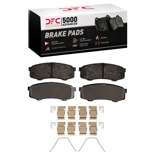 DFC 5000 Advanced Pads - Ceramic and Hardware Kit 1551-0606-01