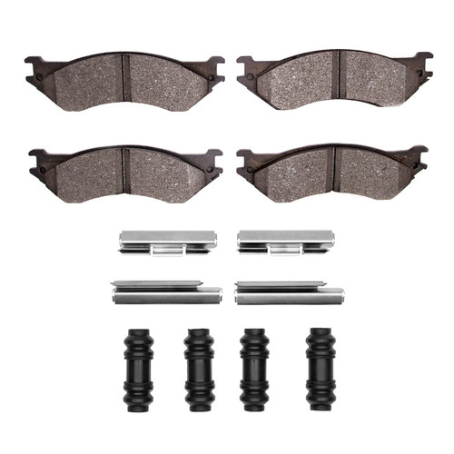 DFC 5000 Advanced Pads - Semi-Metallic and Hardware Kit 1551-0702-01