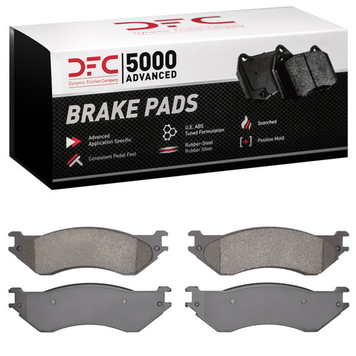 DFC 5000 Advanced Brake Pads - Semi Metallic 1551-0702-10