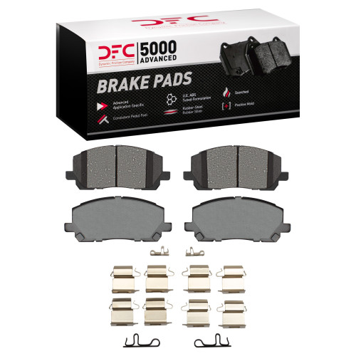 DFC 5000 Advanced Pads - Ceramic and Hardware Kit 1551-0884-01
