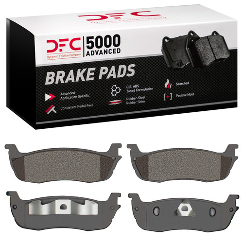DFC 5000 Advanced Brake Pads - Semi Metallic 1551-0711-00
