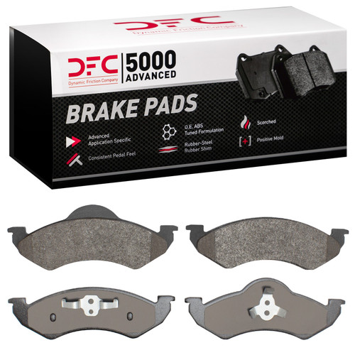 DFC 5000 Advanced Brake Pads - Semi Metallic 1551-0820-00