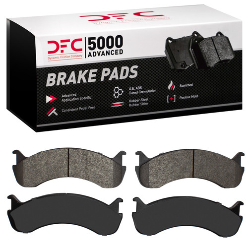 DFC 5000 Advanced Brake Pads - Semi Metallic 1551-0786-10