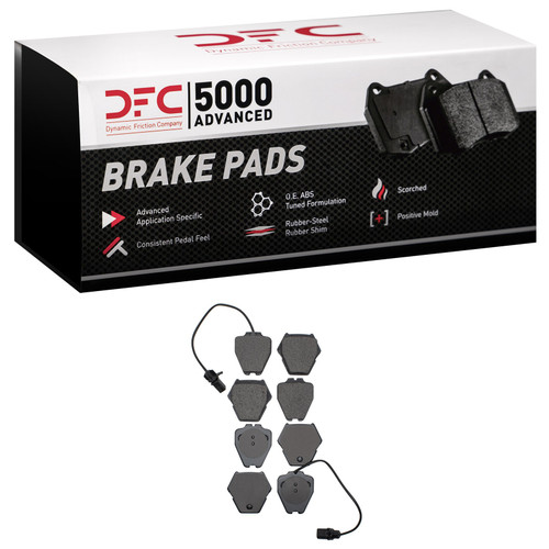 DFC 5000 Advanced Brake Pads - Low Metallic 1551-0839-00