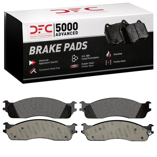DFC 5000 Advanced Brake Pads - Semi Metallic 1551-0965-00