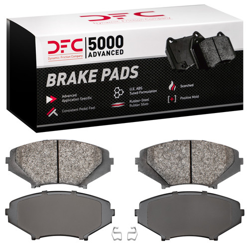 DFC 5000 Advanced Brake Pads - Semi Metallic 1551-1009-00