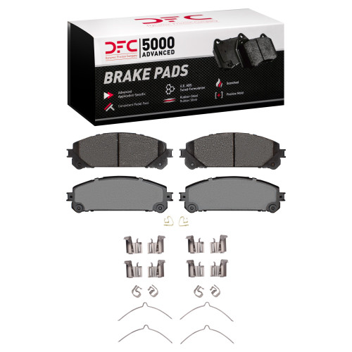 DFC 5000 Advanced Pads - Ceramic and Hardware Kit 1551-1324-01