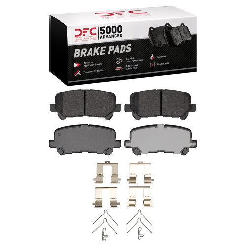 DFC 5000 Advanced Pads - Ceramic and Hardware Kit 1551-1724-01