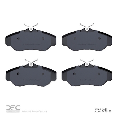DFC EURO 5000 Ceramic Brake Pads 1600-0676-00