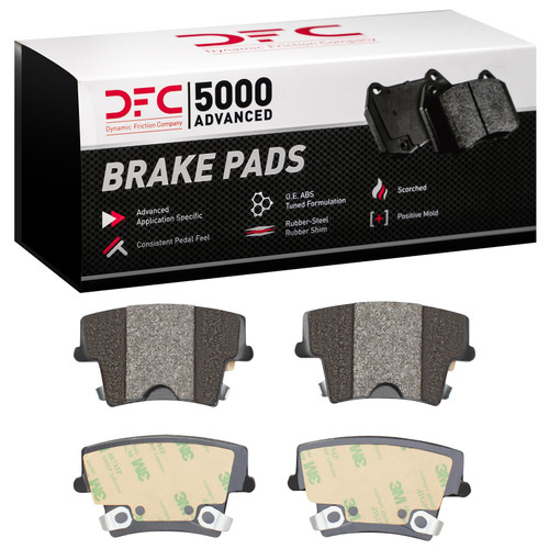 DFC 5000 Advanced Brake Pads - Semi Metallic 1552-1057-00