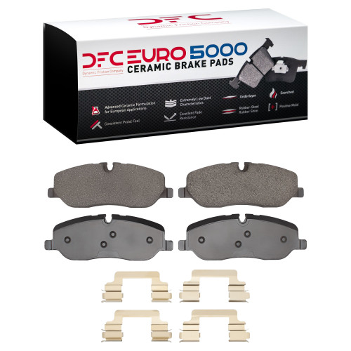 DFC EURO 5000 Ceramic Pad and Hardware Kit 1600-1098-01