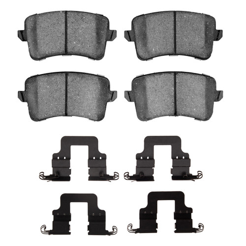 DFC EURO 5000 Ceramic Pad and Hardware Kit 1600-1386-01