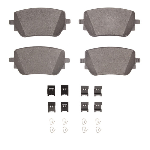 DFC EURO 5000 Ceramic Pad and Hardware Kit 1600-2271-01