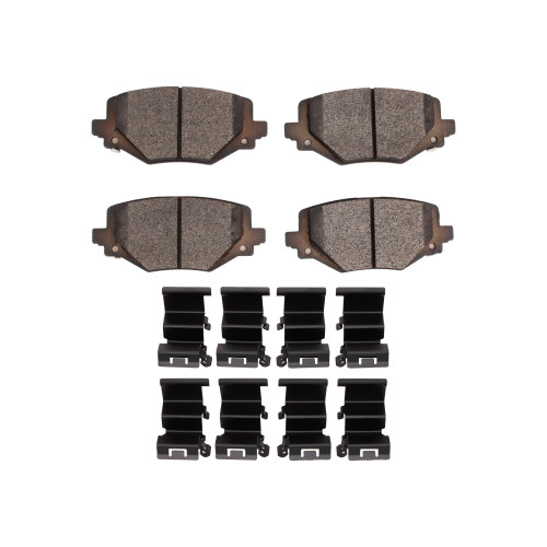 DFC Police Brake Pads and Hardware Kit 1911-2447-01