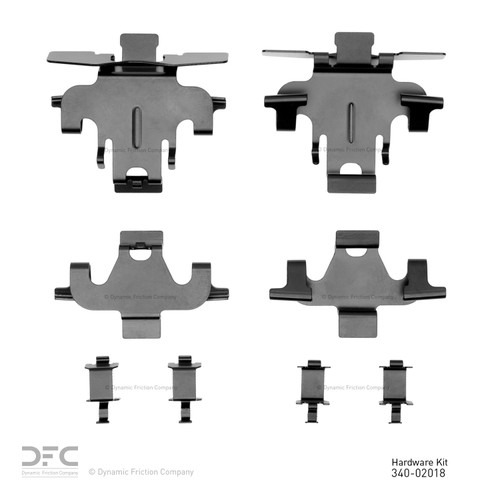 DFC Disc Brake Hardware Kit 340-02018