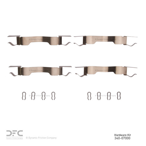 DFC Disc Brake Hardware Kit 340-07000