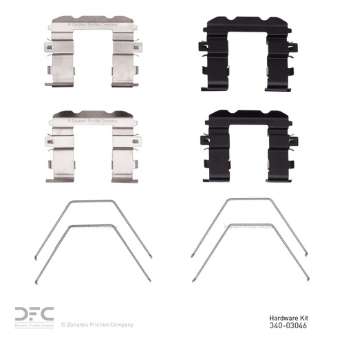 DFC Disc Brake Hardware Kit 340-03046