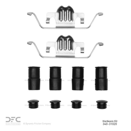 DFC Disc Brake Hardware Kit 340-31020