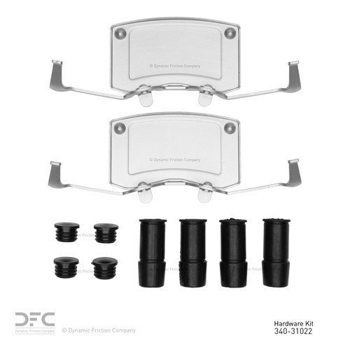 DFC Disc Brake Hardware Kit 340-31022