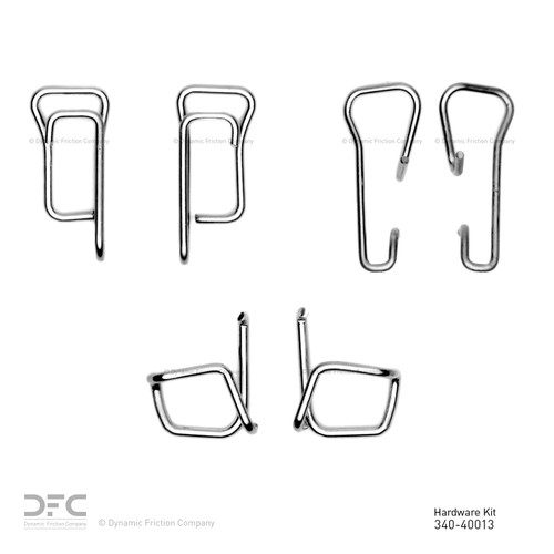 DFC Disc Brake Hardware Kit 340-40013