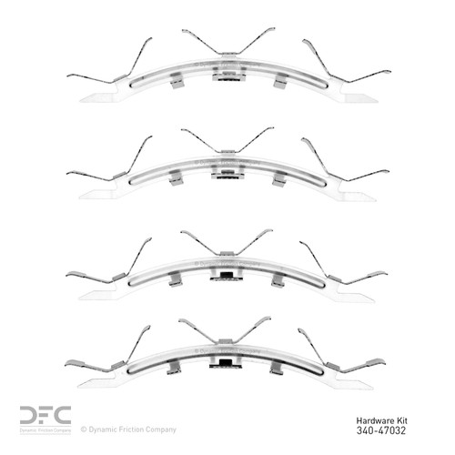 DFC Disc Brake Hardware Kit 340-47032